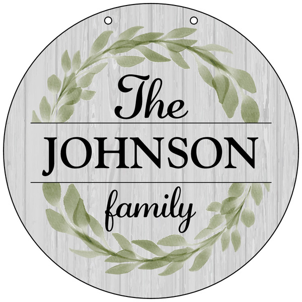 Door Hanger Sign Panel, 14h x 14w, 3mm Aluminumm Composite