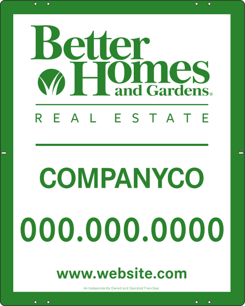 Sign Panel, 24 GA Steel 30h x 24w