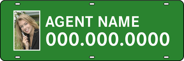 Photo Sign Rider, 24 GA Steel 6h x 18w