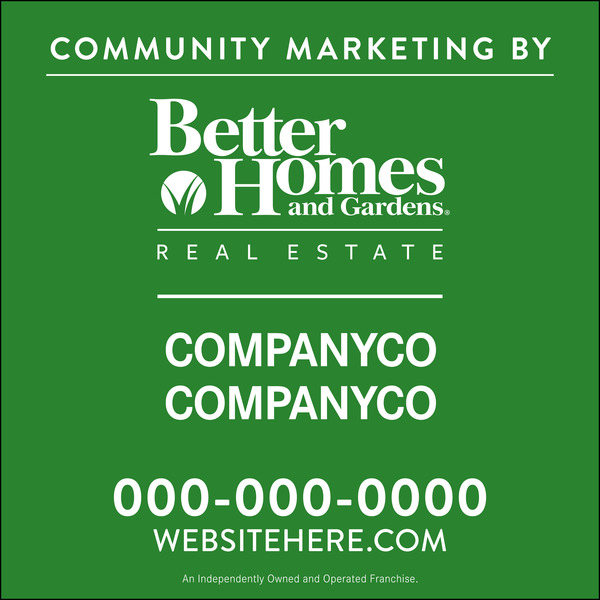 Commercial Sign Panel, SF, 48h x 48w, 3mm Aluminum Composite