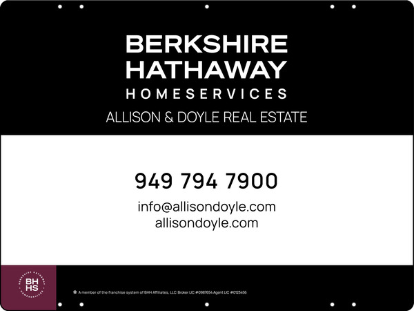 Office Sign Panel, 18h x 24, Steel