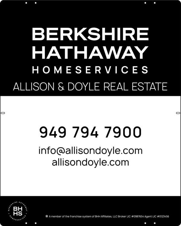 Office Sign Panel, 30h x 24, Steel