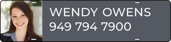 Agent Photo Sign Rider, 6h x 24w, Steel