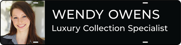 Agent Photo Sign Rider, 6h x 24w, Steel