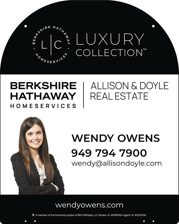 Hanging Yard Arm Dome Cut Out Photo Sign Panel, 30h x 24w, 3mm Aluminum Composite