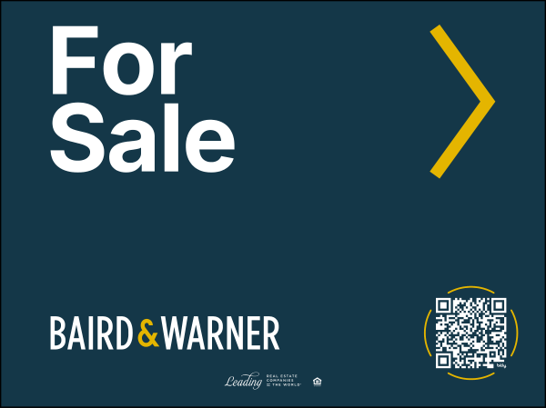 Directional Office For Sale Sign Panel, 18h x 24w, 4mm Corrugated