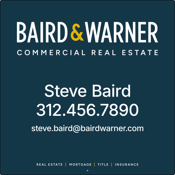 Commercial Agent Name Sign Panel, 48h x 48w, 3MM Aluminum Composite