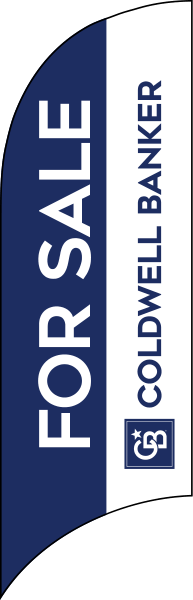 Real Estate FOR SALE FEATHER FLAG ONLY, 7-foot