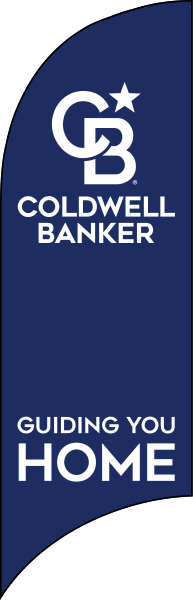 Real Estate GUDING YOU HOMEFEATHER FLAG ONLY, 7-foot