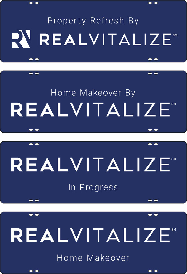 Realvitalize Message Sign Riders, 8h x 24w, 3MM Aluminum Composite
