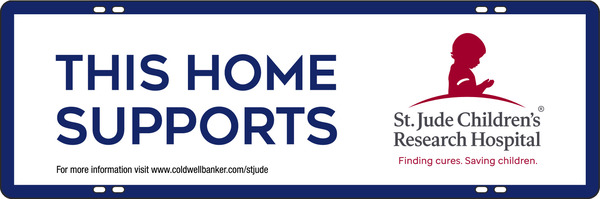 St. Jude Children's Sign Rider, 8h x 24w, 3MM Aluminum Composite