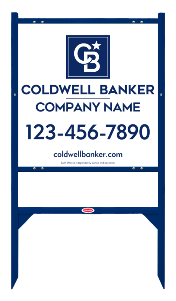 Angle Iron Frame and Office Sign Panel Unit, 24h x 24w, Steel