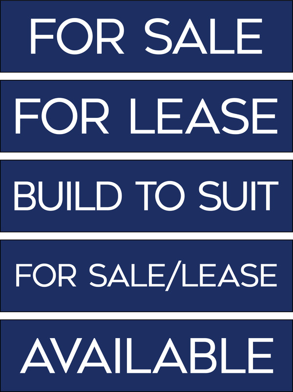 Commercial Message Sign Rider, SF, 12h x 48w, 10MM Corrugated Plastic