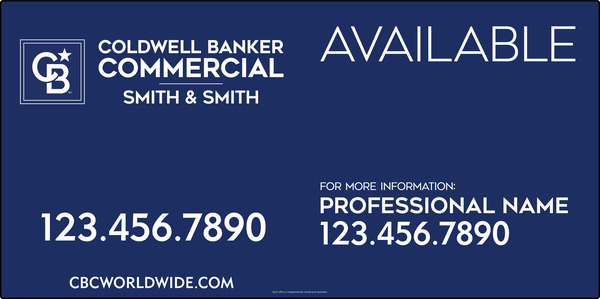 Commercial Available Sign Panel, SF, 48h x 96w, 3mm Aluminum Composite