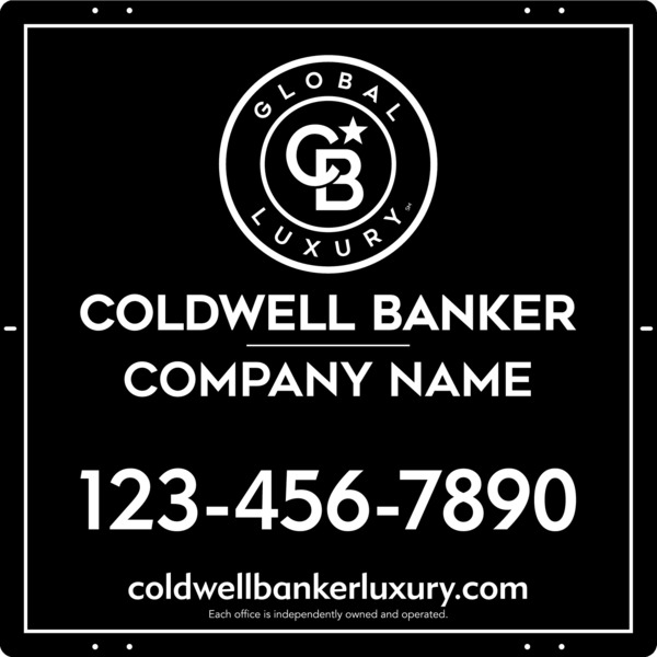 Office Sign Panel, 24h x 24w, Steel