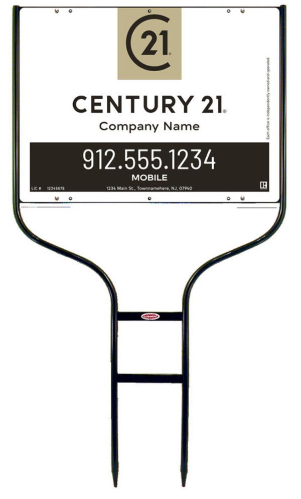 Round Rod Frame and Office Sign Panel Unit, 18h x 24w