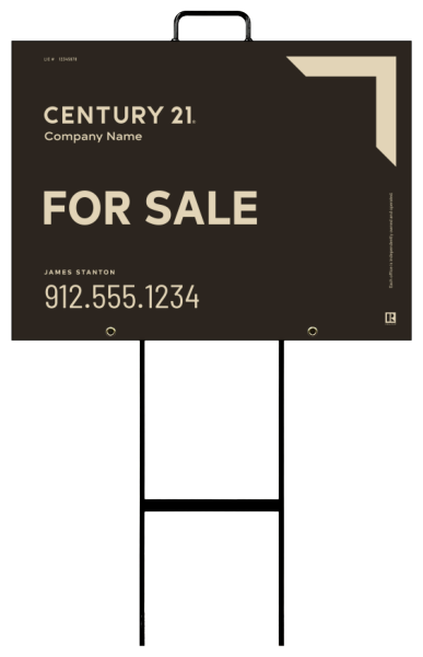 Corrugated Grab and Go Agent For Sale Unit 18x24 - C21 | Lowen Sign