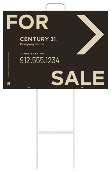 Corrugated Grab and Go Agent For Sale Unit 18x24 - C21 | Lowen Sign