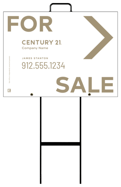 Corrugated Grab and Go Agent For Sale Unit 18x24 - C21 | Lowen Sign