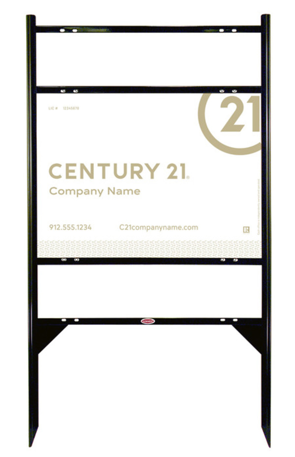 Thor Frame 18x24 Aluminum Dual Rider Executive  - Century 21 | Lowen Sign