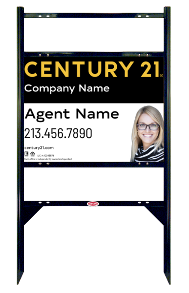 Thor Frame 18x24 Steel Agent Office - Century 21 | Lowen Sign