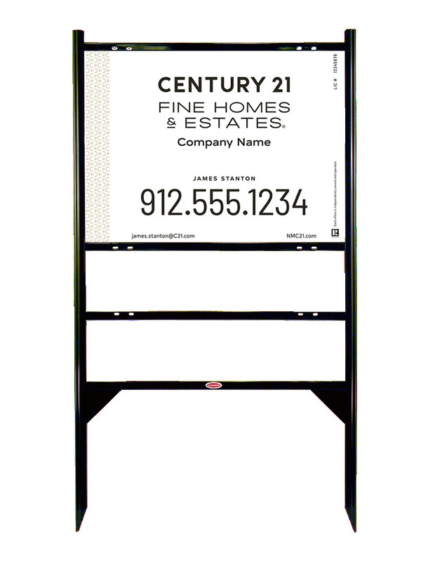 Thor Frame 18x24 Aluminum Single Rider Standard - Century 21 | Lowen Sign