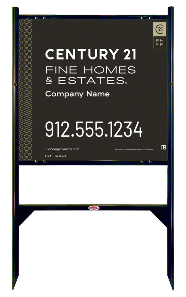 Angle Iron Frame and Sign Panel Unit, 22h x 24w