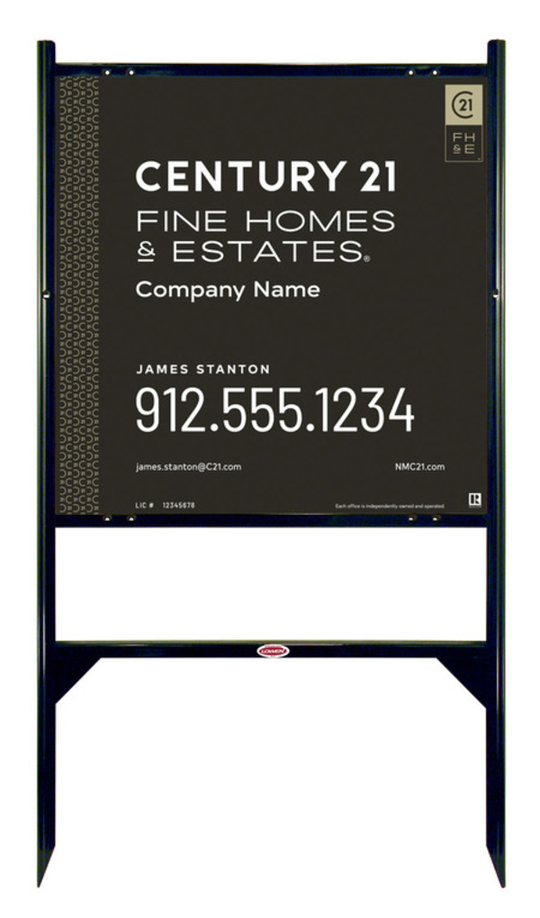 Gibraltar Frame 24x24 Aluminum Standard - Century 21 | Lowen Sign