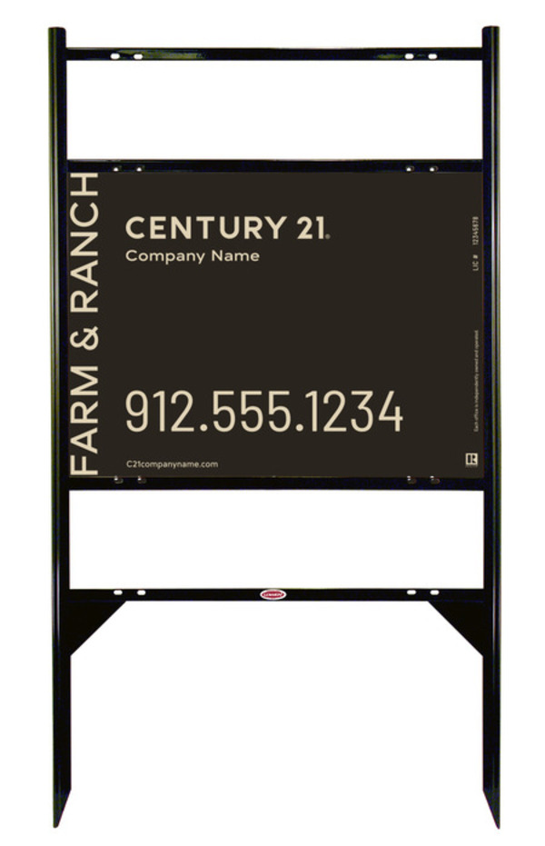 Thor Frame 18x24 Steel Dual Rider - Century 21 | Lowen Sign