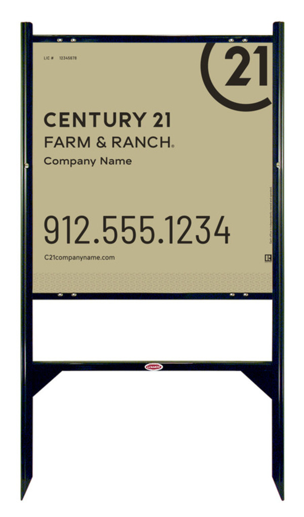 Gibraltar Frame 24x24 Steel Executive  - Century 21 | Lowen Sign
