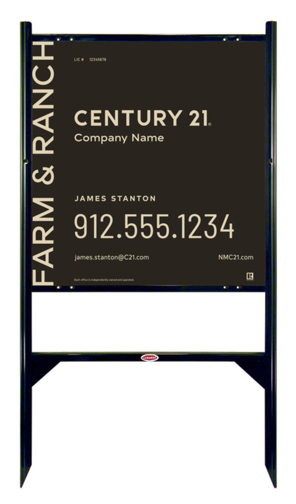 Gibraltar Frame 24x24 Steel Executive - Century 21 | Lowen Sign