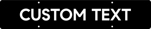 Custom Sign Rider, 6h x 30w, 3mm Aluminum Composite