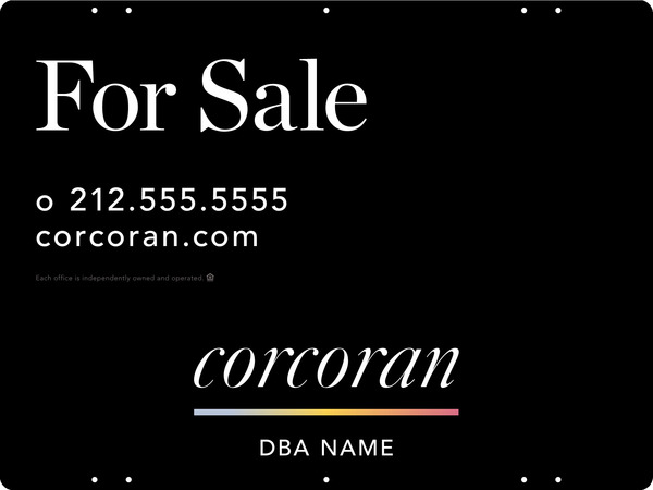 Office Sign Panel, 18h x 24w, .040 Alumium