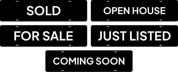 Message Sign Riders, 6h x 24w, 3MM Aluminum Composite