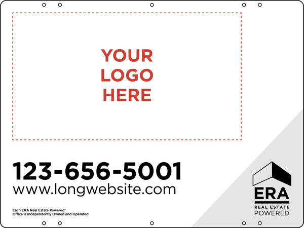 Sign Panel, 24 GA Steel 18h x 24w