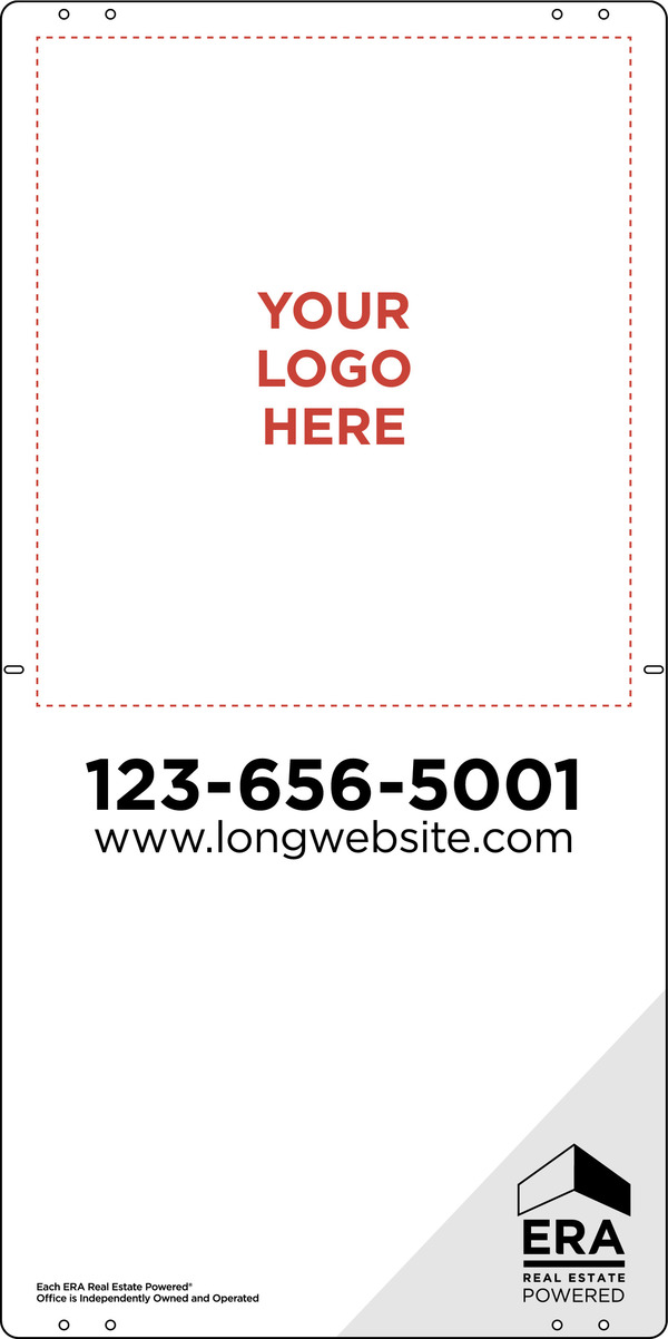 Sign Panel, 24 GA steel 36h x 18w