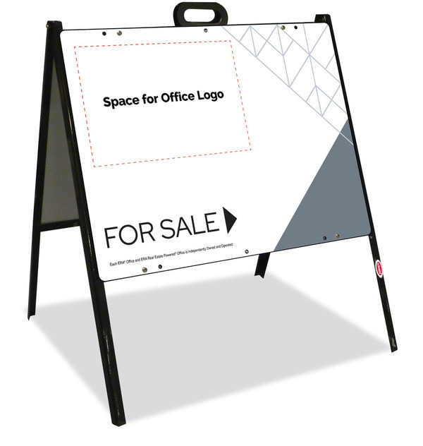 A-Frame and For Sale Sign Panel Unit, 18h x 24w, Steel