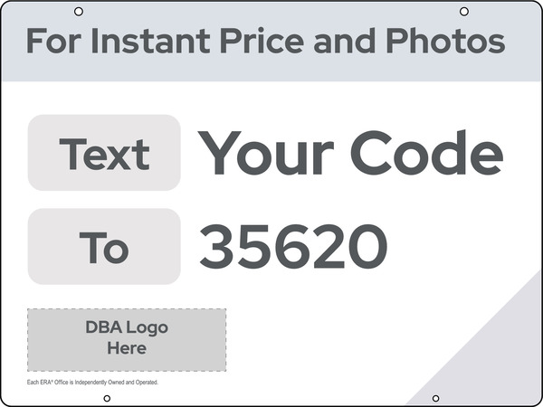 Hanging For Instant Price Sign Panel, 18h x 24w, Steel