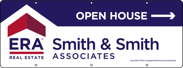 open house sign panel, 24 GA steel 9h x 24w