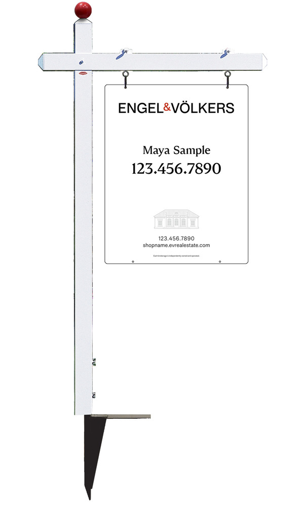 Steel Sign Post Unit, 30h x 24w