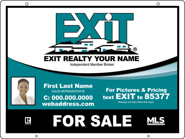 Hanging Photo Sign Panel, 18h x 24w