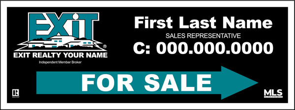 Corrugated Plastic Panel, 9h x 24w