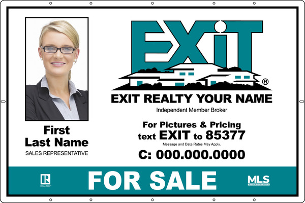 Photo Sign Panel, 24h x 36w