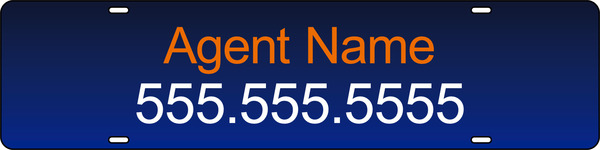 Agent Name Sign Rider, 6h x 24w