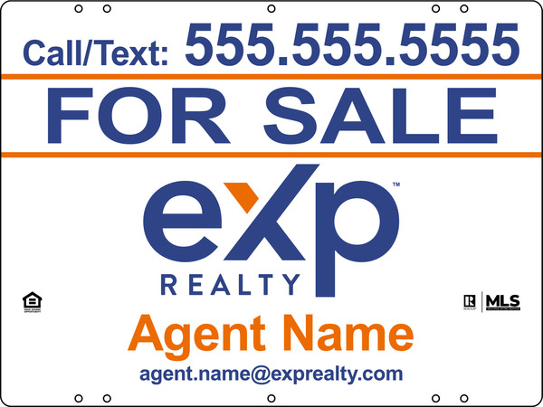 Agent Sign Panel, 18h x 24w