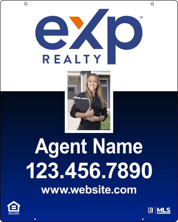 Hanging Photo Sign Panel, 24 ga. Steel, 30h x 24w