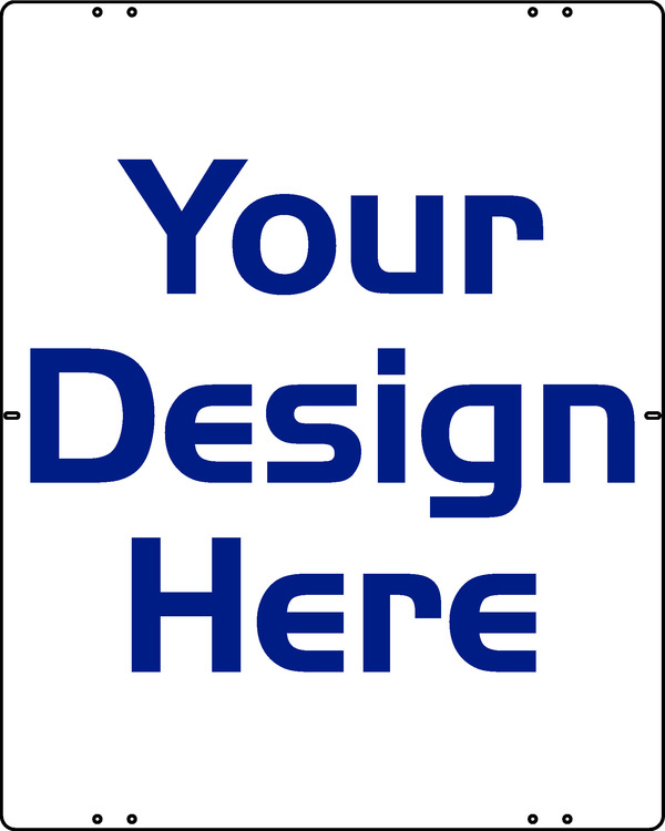 Real Estate Sign Panel, 24 GA Steel 30h x 24w