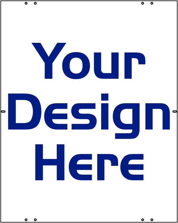 Sign Panel, Corrugated 4mm, 30h x 24w, DF