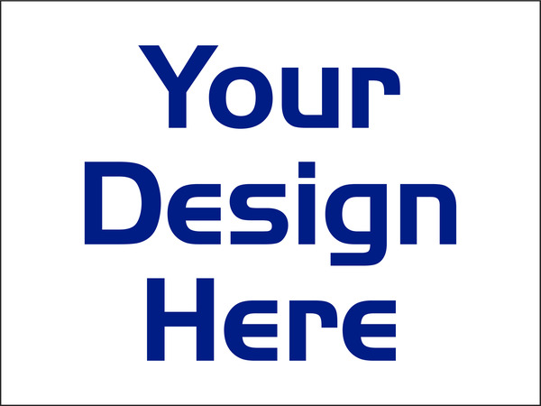 Commercial Sign Panel, Corrugated 10mm, 36h x 48w, DF