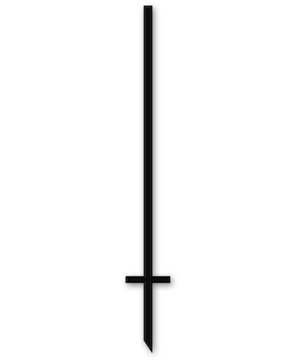 real estate Angle Iron Sign Stake, 48 - black